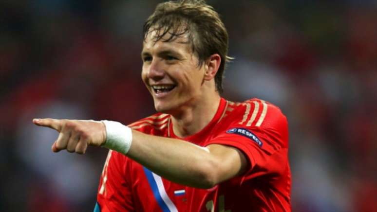 Pavlyuchenko (Rússia) fez 4 gols na história da Eurocopa