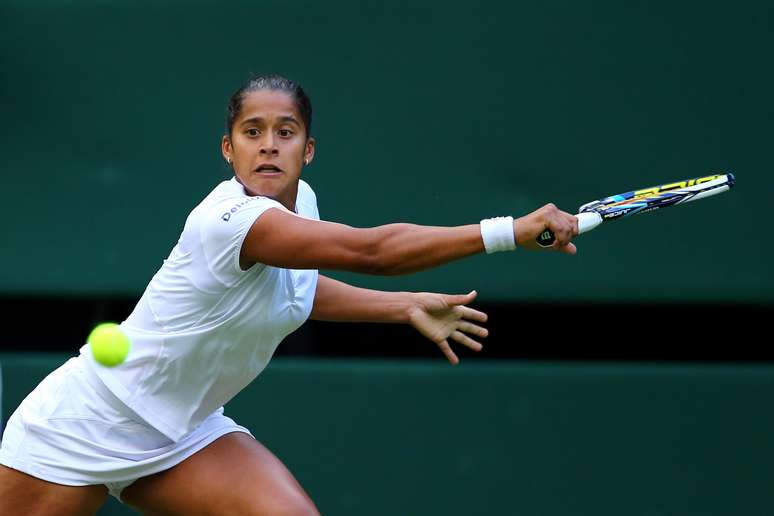 Teliana caiu na estreia do Torneio de Wimbledon