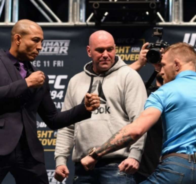 José Aldo encara Conor McGregor no UFC 194