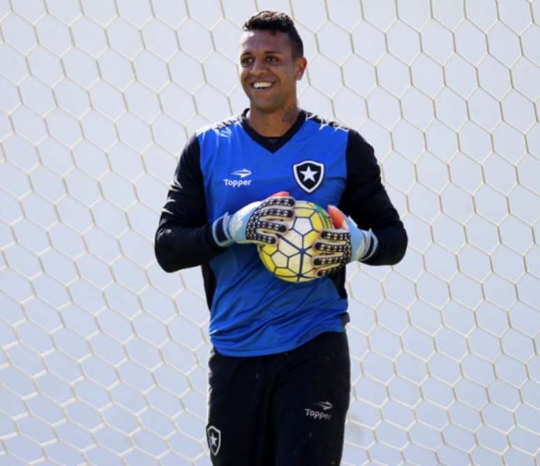 
                        
                        
                    Sidão tem sido titular do Botafogo na ausência do Jefferson (Foto:Vitor Silva/SSPress/Botafogo)