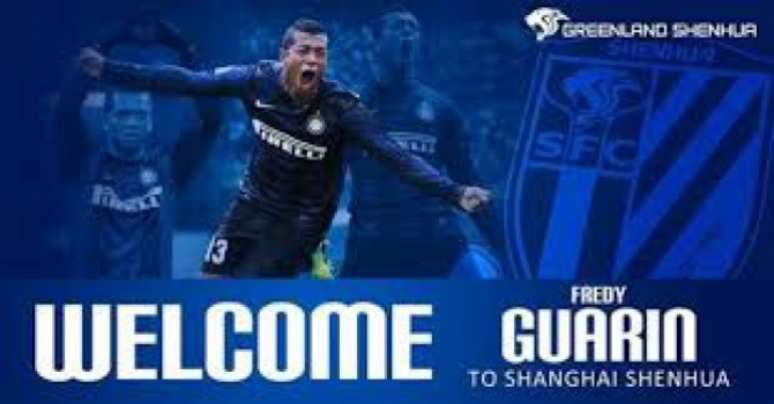 Guarín: contratado pelo Shanghai Greenland Shenhua por 13 milhões de euros (R$ 48 milhões)