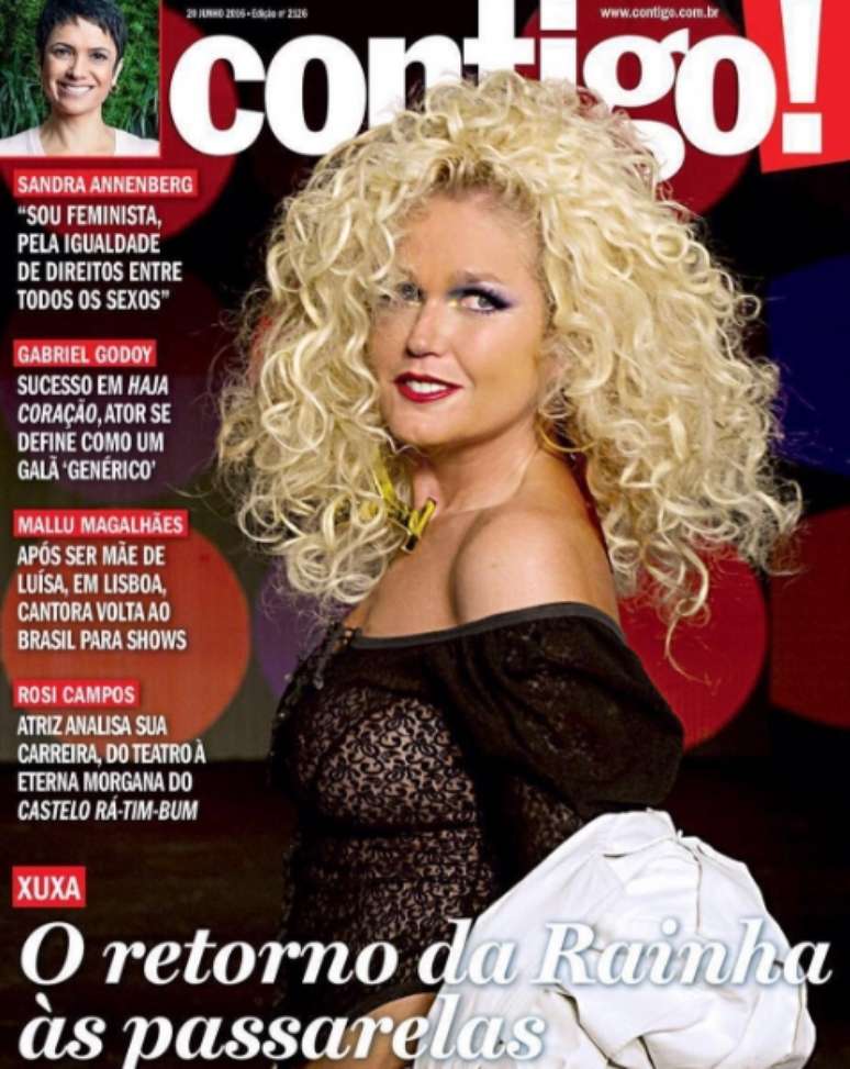 Xuxa está revertendo fase complicada na TV (Foto: Reprodução)