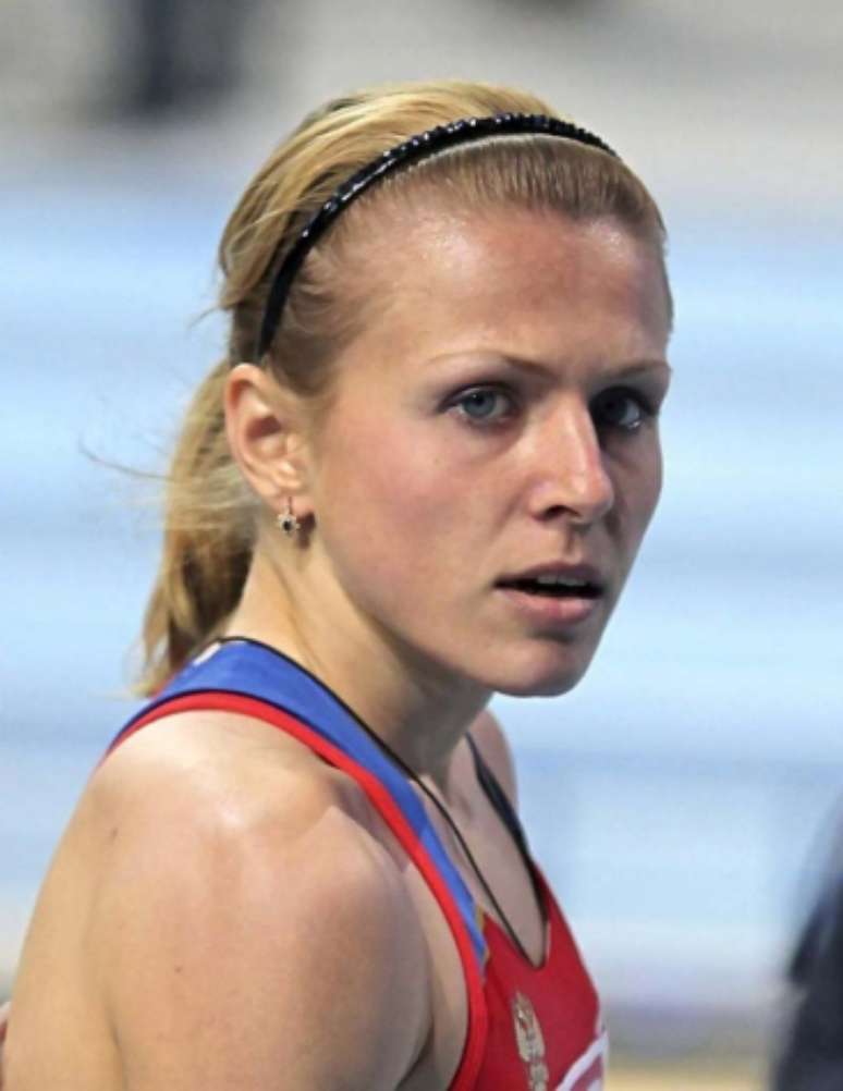 
                        
                        
                    Yuliya Stepanova pode até disputar os Jogos Olímpicos do Rio de Janeiro(Foto: AFP)