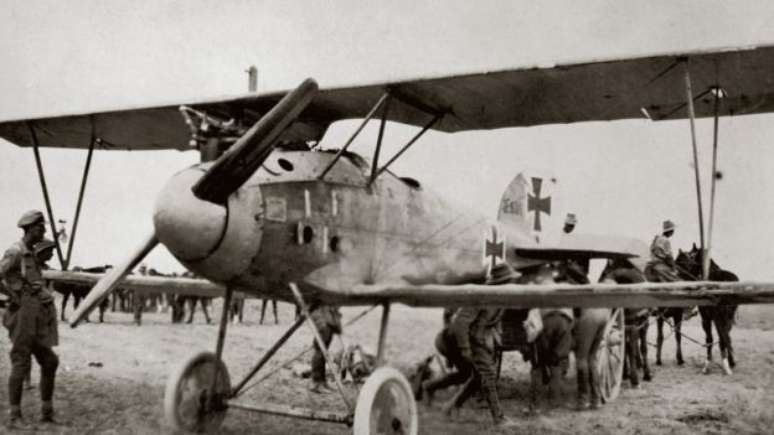 Aviões tiveram papel mais tático do que de combate na Primeira Guerra Mundial 