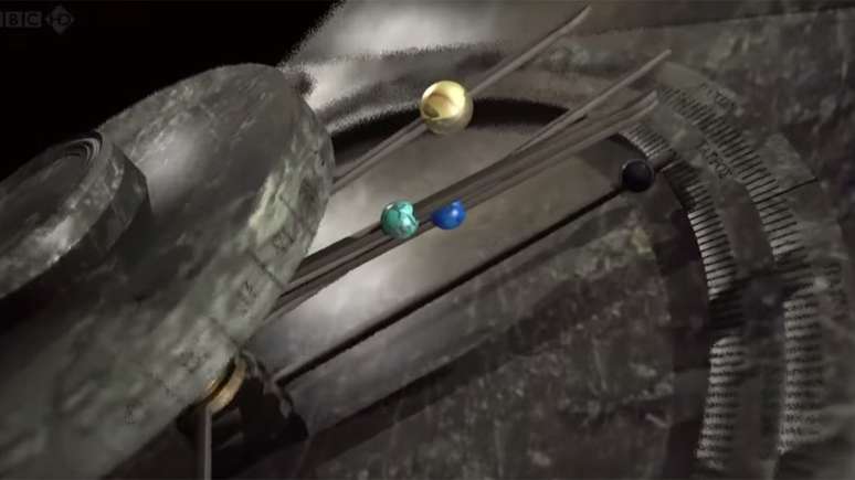 C&iacute;cero descreveu um planet&aacute;rio semelhante ao da m&aacute;quina de Antic&iacute;tera