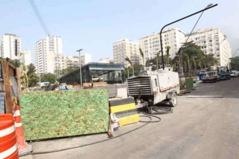 Estação Antero de Quental, da Linha 4 do metrô, ainda não foi entregue pelo governo do Rio