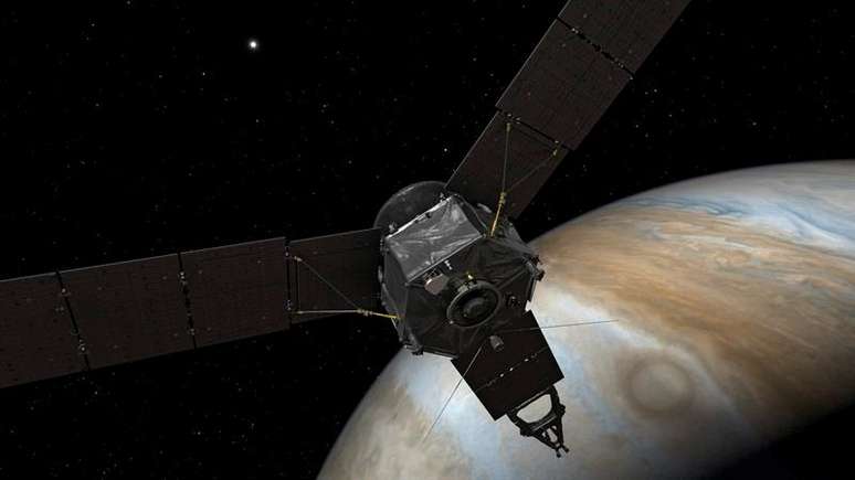 Sonda irá investigar nuvens coloridas e presença de água em Júpiter 