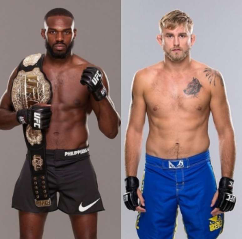 Jon Jones, Alexander Gustafsson (FOTO: Divulgação/UFC)