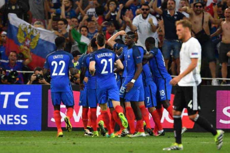 França superou a Alemanha nesta quinta-feira, com triunfo por 2 a 0