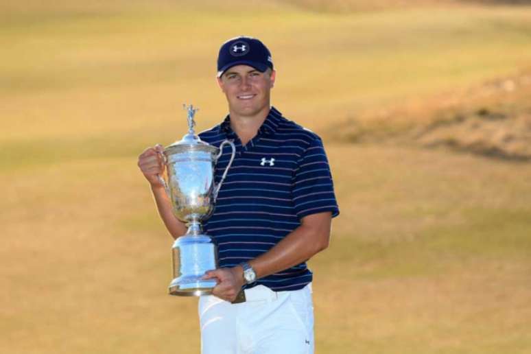 
                        
                        
                    Jordan Spieth está fora dos Jogos Olímpicos do Rio de Janeiro(Foto: DAVID CANNON/AFP)