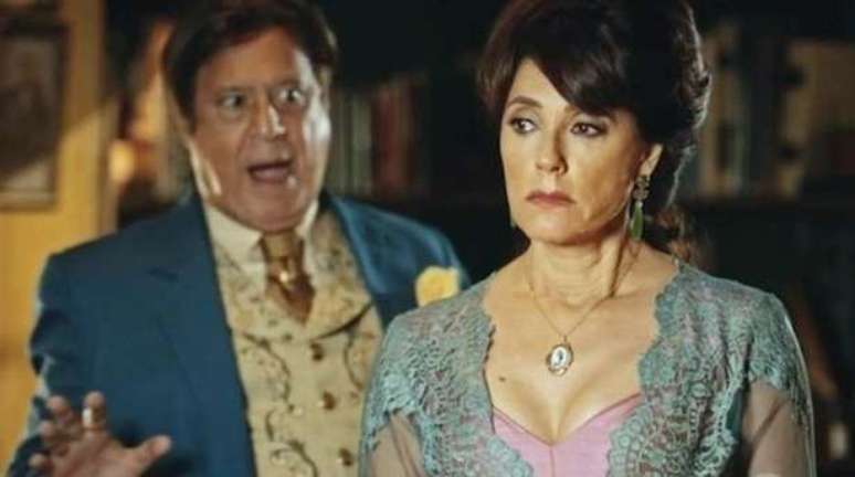 Afr&acirc;nio e Iolanda: o marido como carrasco (Foto: TV Globo/Divulga&ccedil;&atilde;o)