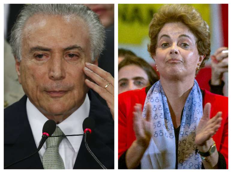 Segundo pesquisa, Temer é aprovado por 50% dos entrevistados e Dilma por 32%