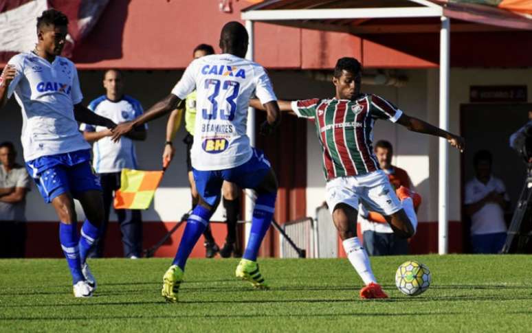 
                        
                        
                    Maranhão em ação pelo Fluminense diante do Cruzeiro (Mailson Santana / Fluminense)