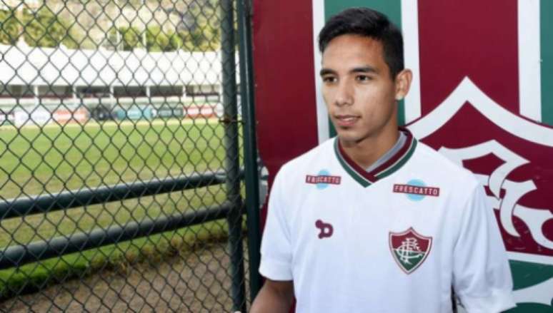 
                        
                        
                    Rojas é uma das caras novas do Tricolor para sequência da temporada (Foto: Mailson Santana/Fluminense)
