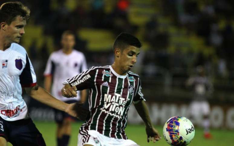 
                        
                        
                    Danielzinho chegou a jogar nove vezes pelo time profissional do Fluminense (Foto: Site Oficial - Fluminense)