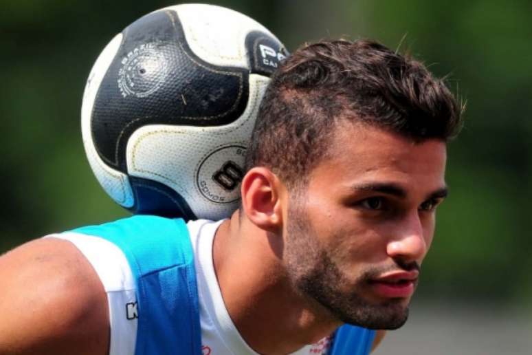 Thiago Maia, volante do Santos, de apenas 19 anos