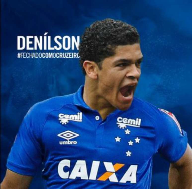 
                        
                        
                    Denilson tem passagens por Arsenal e São Paulo (Foto: Twitter / Cruzeiro EC)