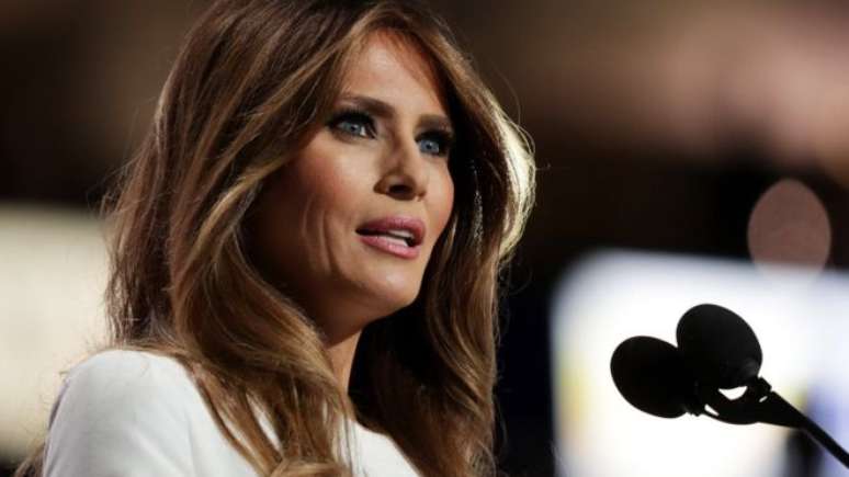 Melania Trump procurou moderar a imagem de &#039;durão&#039; de Donald Trump 