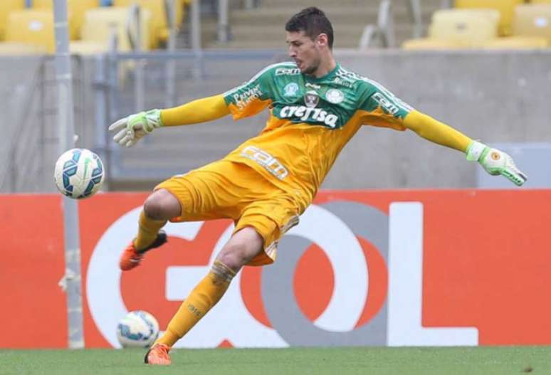 Fábio ainda tem contrato com o Palmeiras (Foto: Cesar Greco / Fotoarena)