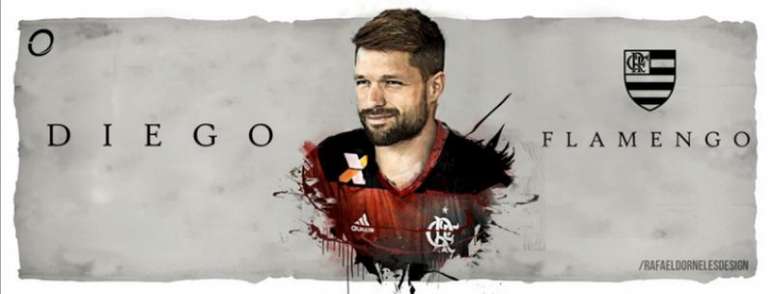 
                        
                        
                    Diego será apresentado nesta quinta-feira, pelo Flamengo (Reprodução)