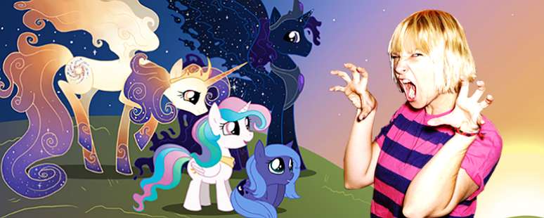 My Little Pony Com 4 Personagens