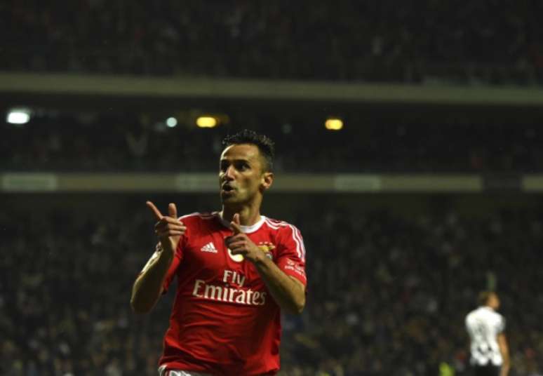 Jonas foi artilheiro do último Campeonato Português, com 32 gols (Foto: AFP)