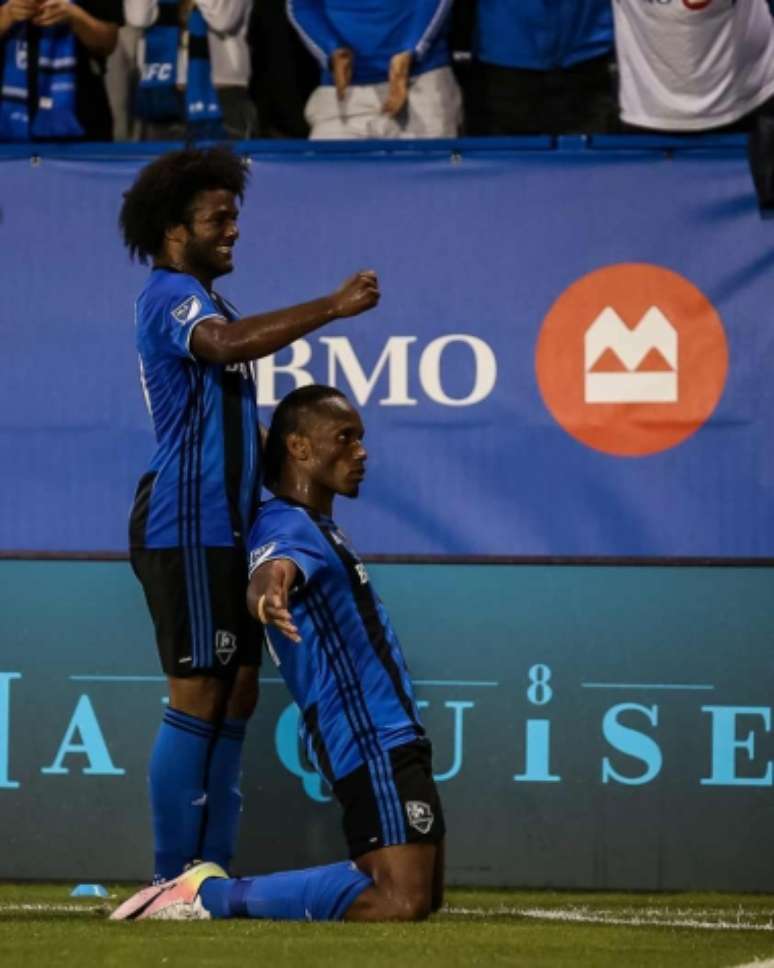 Drogba fez três gols e deu show na MLS (Foto: Reprodução / Twitter)