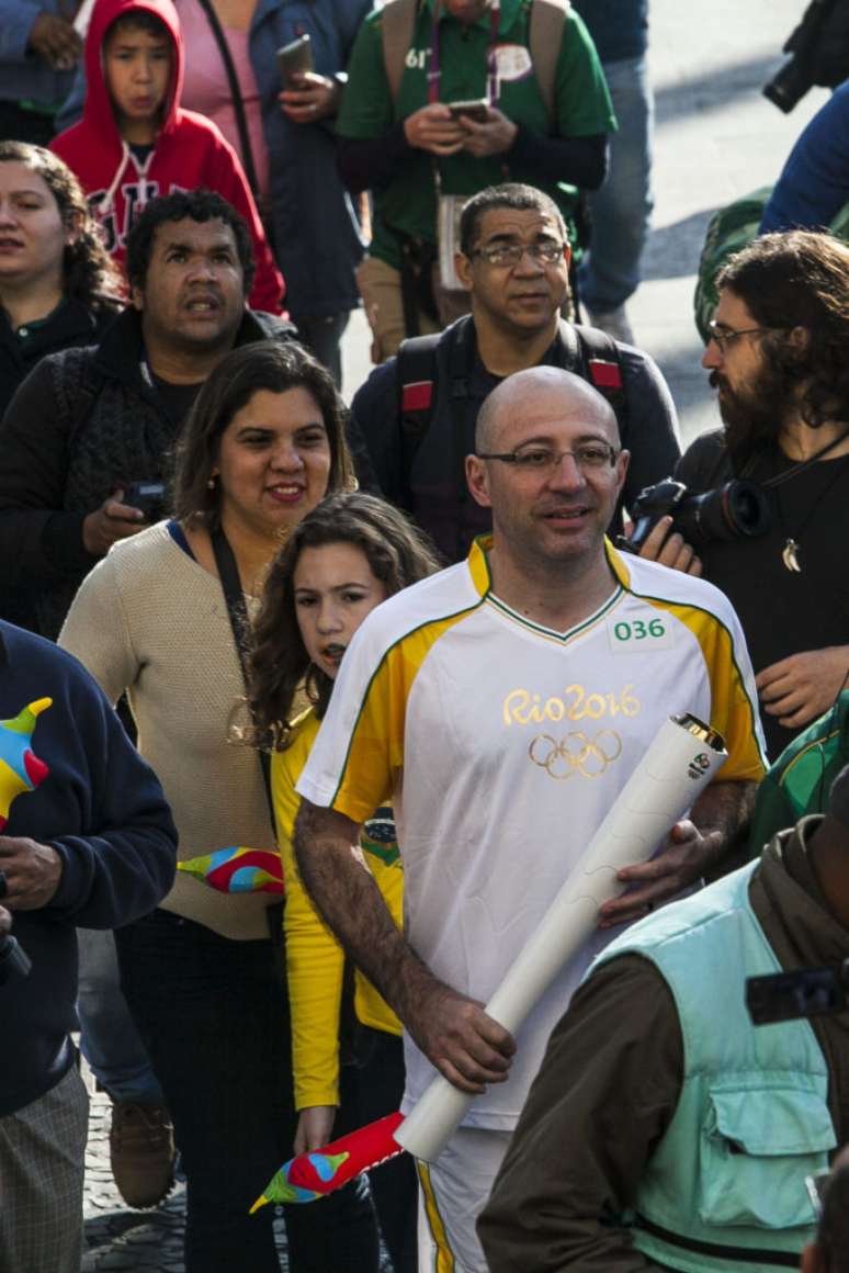 Tocha Olímpica chega a São Paulo