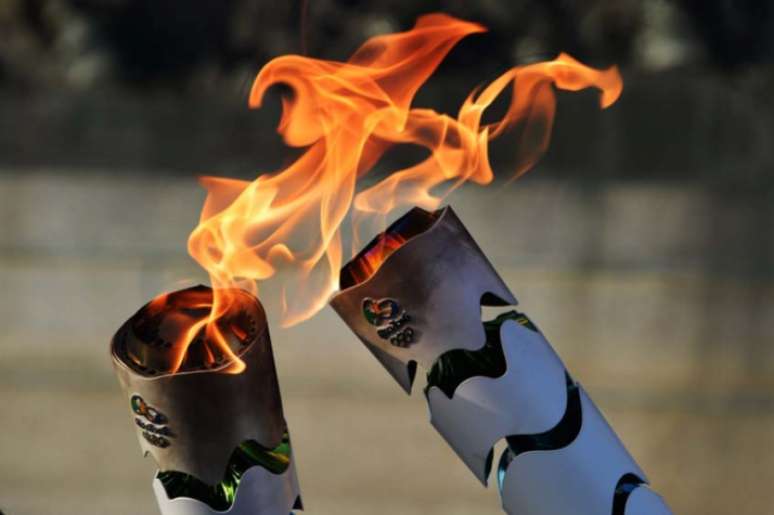 Tocha Olímpica (Foto: AFP)