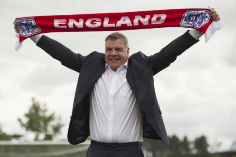 Sam Allardyce, técnico da Inglaterra (Foto: Oli Scarff / AFP)