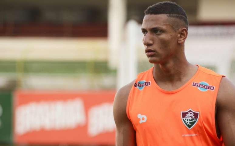 Foco: Richarlison durante treino do Fluminense (Foto: Flicker/Fluminense)