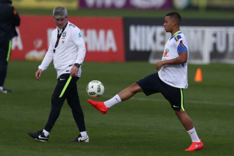 Enquanto seu futuro é decidido, Gabriel Jesus está na Seleção olímpica (Foto: Lucas Figueiredo / MoWA Press)