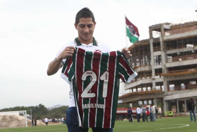 Regularizado: Danilinho vai vestir a camisa 21 no Fluminense(Foto: Paulo Sergio)