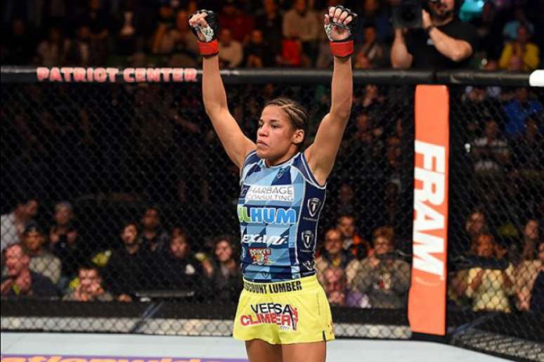 JuliannaPeña foicampeã do TUF 18 e segue invicta no peso-galo do Ultimate - (Foto: UFC)