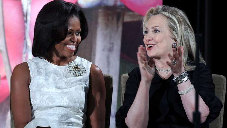 Michelle demonstrou apoiar Hillary Clinton incondicionalmente na disputa pela Presidência