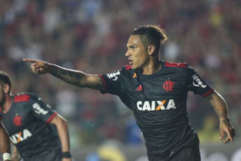 Guerrero subiu de produção no Flamengo (Foto:Gilvan de Souza/Flamengo)