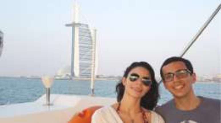Casal capixaba Marco Rangel e Jana Ameixa optou por trocar Istambul, na Turquia, por Dubai, nos Emirados Árabes Unidos