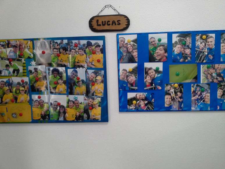 Mais de 20 jogadores da Seleção já posaram para fotos com Lucas