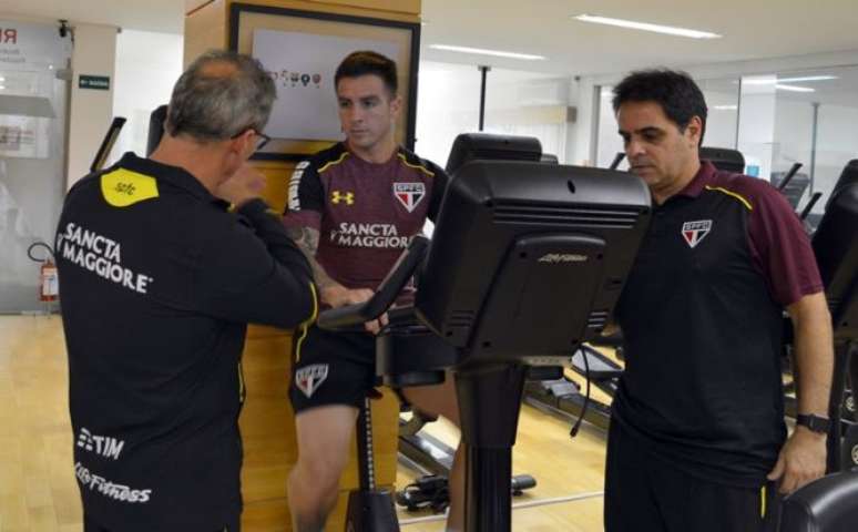 Buffarini fez exames físicos em seu primeiro dia no São Paulo