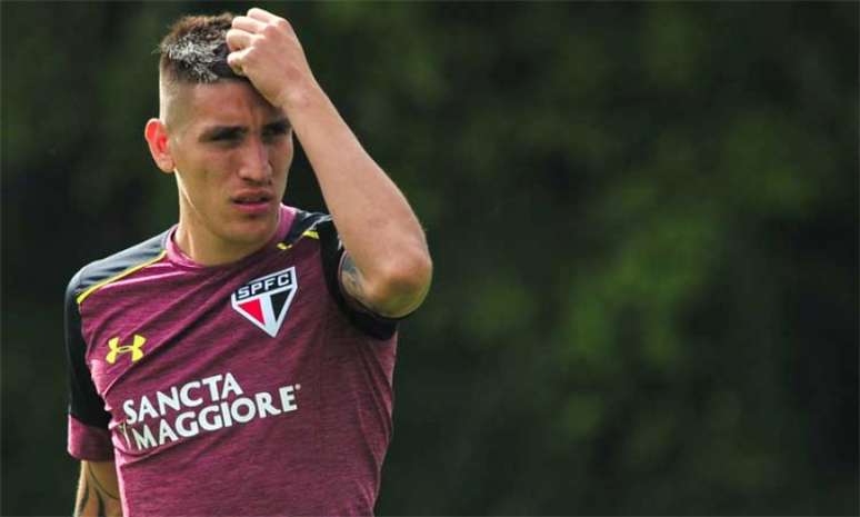 Centurión fez somente dois gols nesta temporada (Foto: Maurício Rummens/Fotoarena/LANCE!Press)