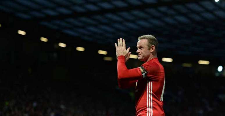 Rooney foi homenageado nesta quarta-feira (Foto: Oli Scarff / AFP)