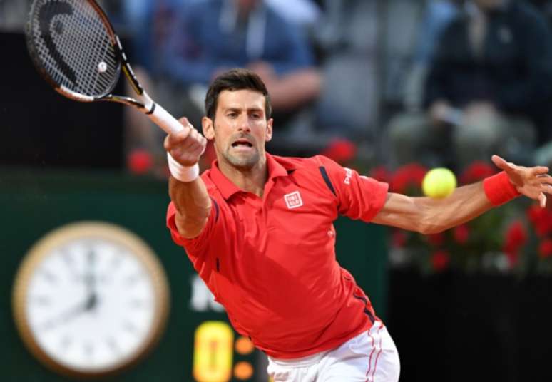 Campeão de quase tudo na carreira, o sérvio Novak Djokovic busca o inédito ouro olímpico(Foto: AFP / TIZIANA FABI)