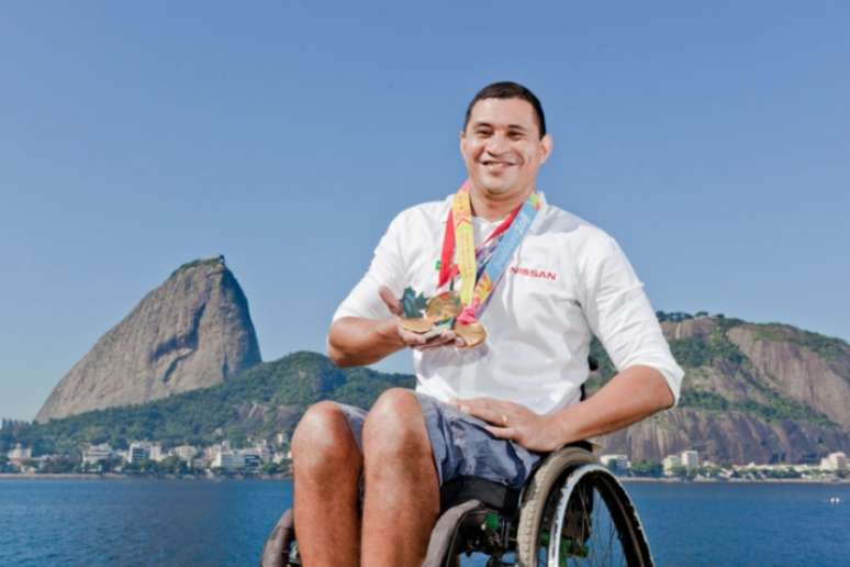 Clodoaldo Silva, nadador paralímpico da Seleção Brasileira (Foto: Divulgação/Nissan)