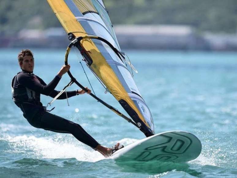 Gabriel Bastos Pereira, atleta que pratica vela, foi um dos selecionados para o Projeto Vivência Olímpica Rio 2016