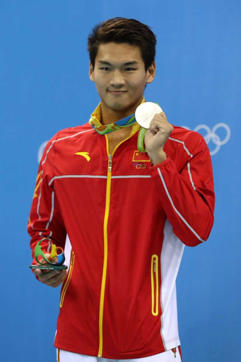 Xu Jiang conquistou a medalha de prata nos 100m costa