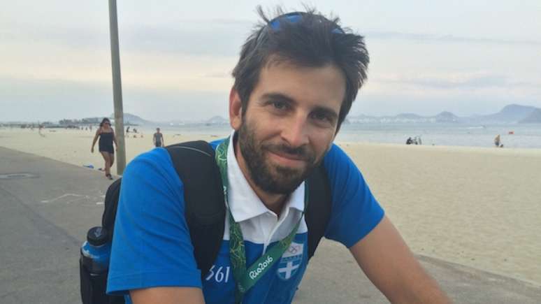 "Talvez eu tenha perdido algo, mas estou aqui para a competi&ccedil;&atilde;o", diz Orologas