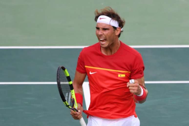 Nadal já garantiu medalha ao menos no torneio de duplas (Foto: AFP)