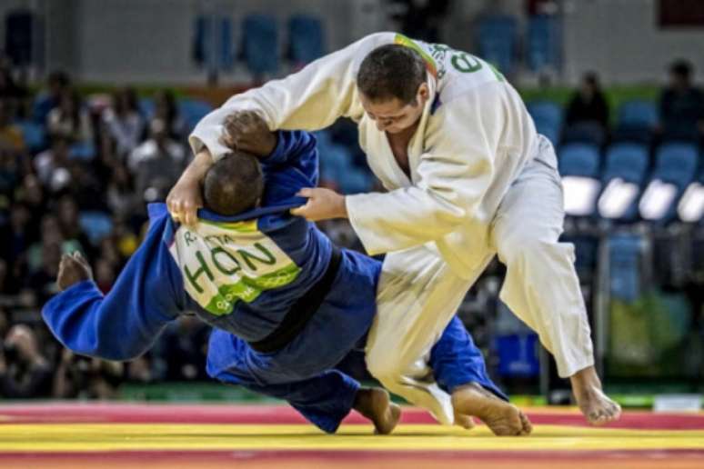 Rafael Silva ficou com a medalha de bronze na Rio-2016 (Foto: Marcio Rodrigues/MPIX/CBJ)