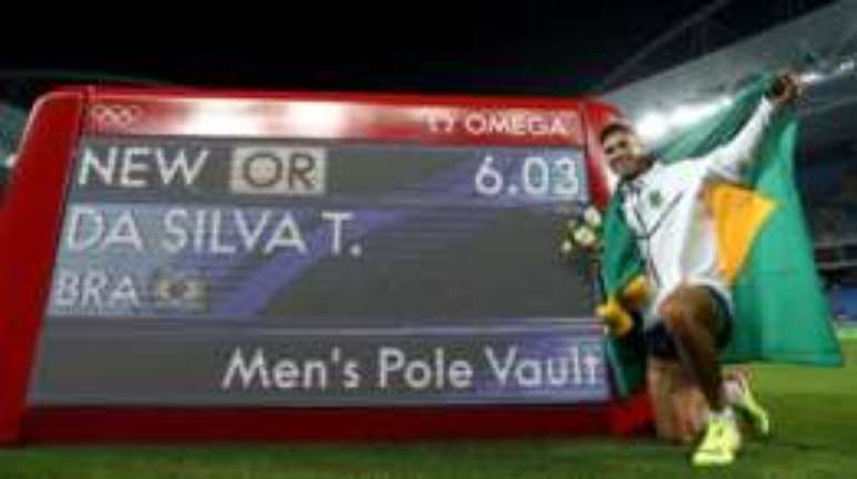 Vit&oacute;ria foi primeira medalha do atletismo para o Brasil desde 1984