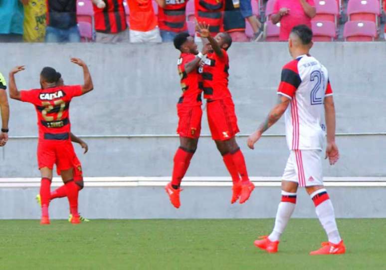 Atacante deixou sua marca na vitória do Leão contra o Flamengo, na última rodada do campeonato nacional (Foto: Carlos Ezequiel Vannoni/Eleven/Lancepress!)